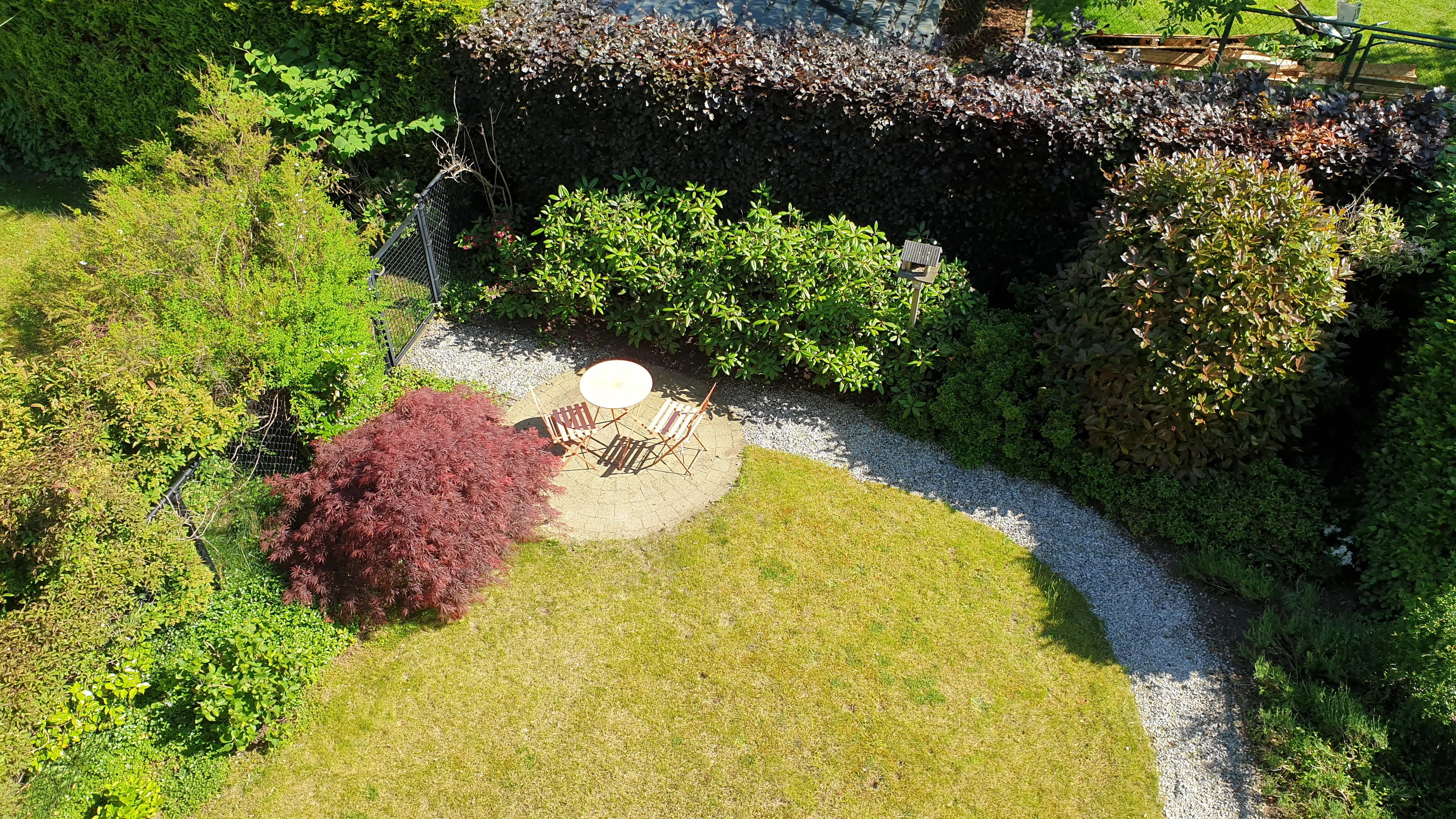 Detailfoto terras of kamer